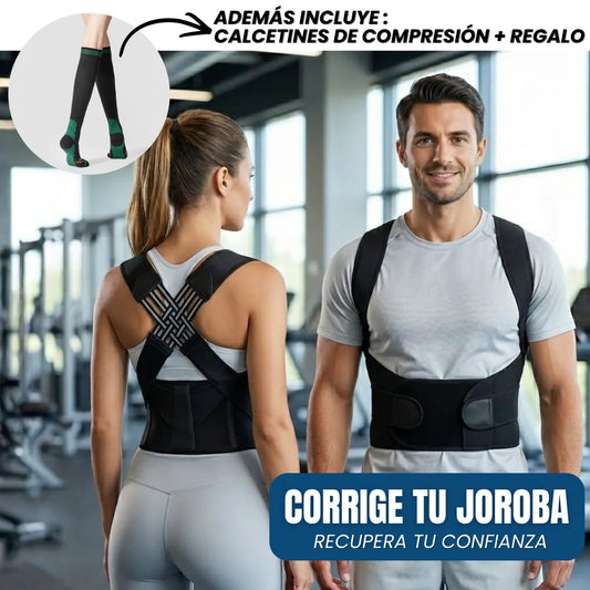 Combo Corrector Postura, Calcetines de Comp + Regalo
